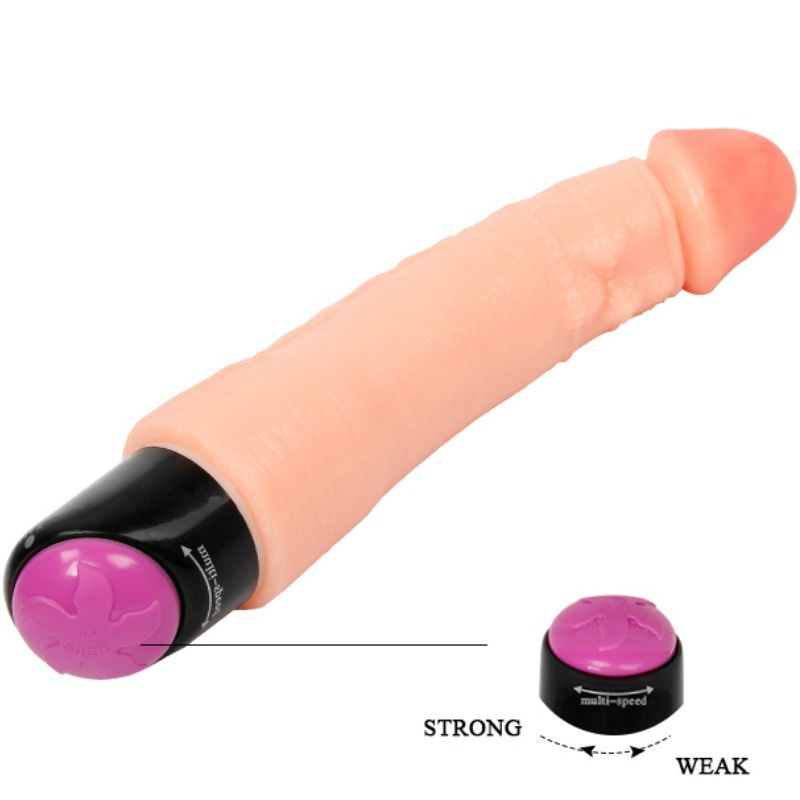 BAILE - FLEXIBELE REALISTISCHE VIBRATOR 25 CM