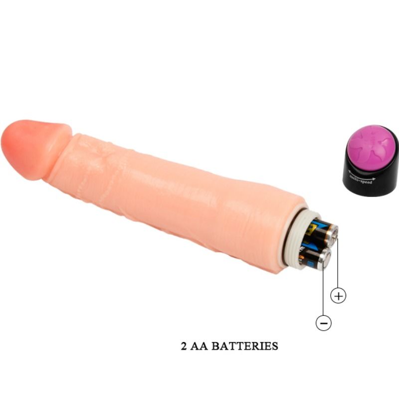BAILE - FLEXIBELE REALISTISCHE VIBRATOR 25 CM