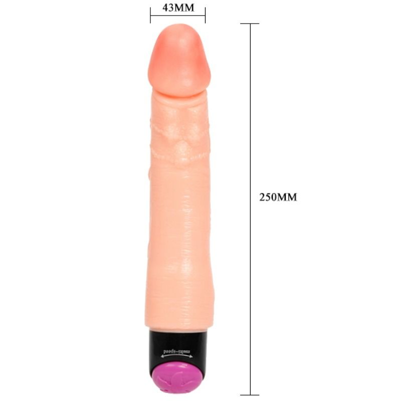 BAILE - FLEXIBELE REALISTISCHE VIBRATOR 25 CM
