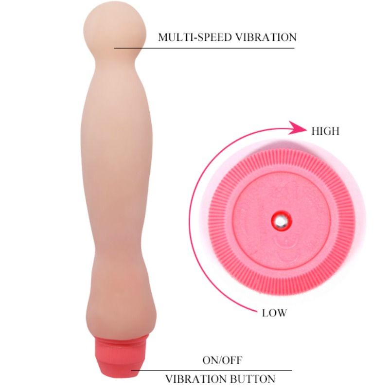 BAILE - FLEXI VIBE SENSUAL RUGGENGRAATVIBRATOR 22 CM