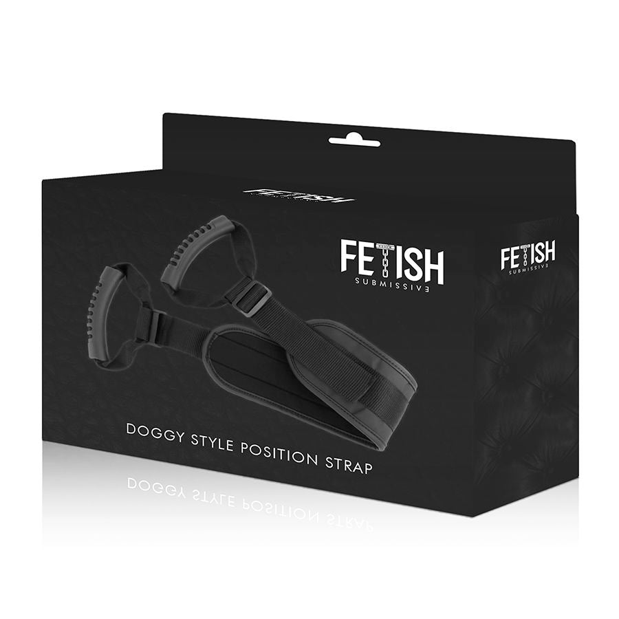 FETISH SUBMISSIVE - DOGGYSTYLE TUIGJE MET NEOPREEN VOERING