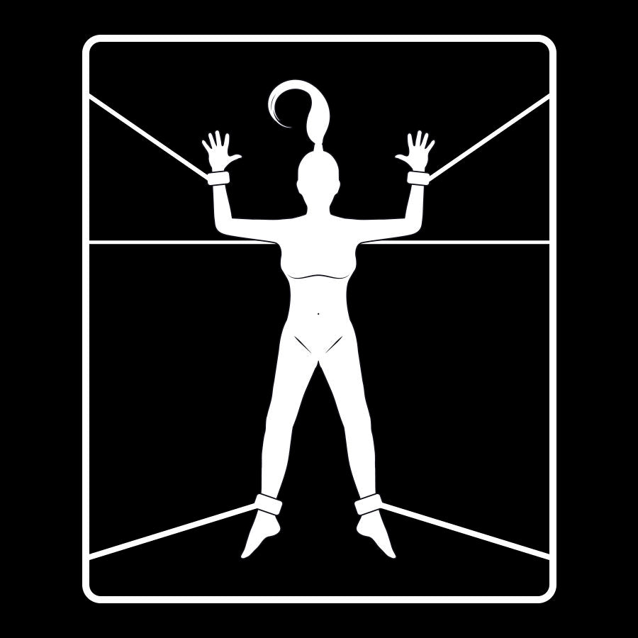 FETISH ONDERDANIG - SET HANDBOEIEN EN BANDEN MET NEOPREEN VOERING