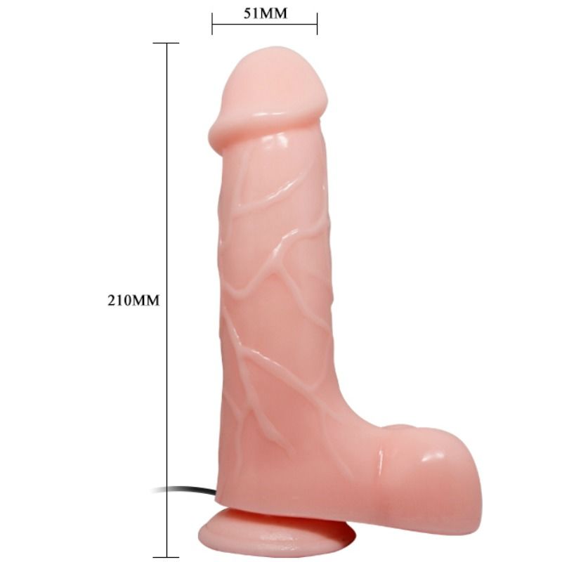 BAILE - NATUURLIJKE BARBARA REALISTISCHE VIBRATOR 21 CM