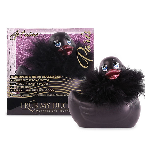 BIG TEASE TOYS - I RUB MY DUCKIE 2.0 | PARIS (ZWART)