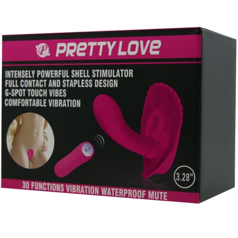 PRETTY LOVE - STIMULEREND SCHELPJE MET AFSTANDSBEDIENING