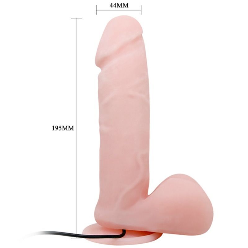 BAILE - REALISTISCHE DILDO VAN OLIVER MET VIBRATIE