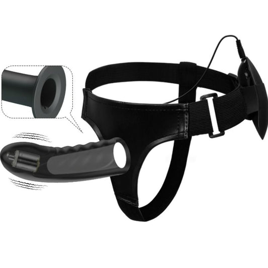 PRETTY LOVE - MARVIN STRAP-ON MET VIBRATIE EN HOLLE DILDO
