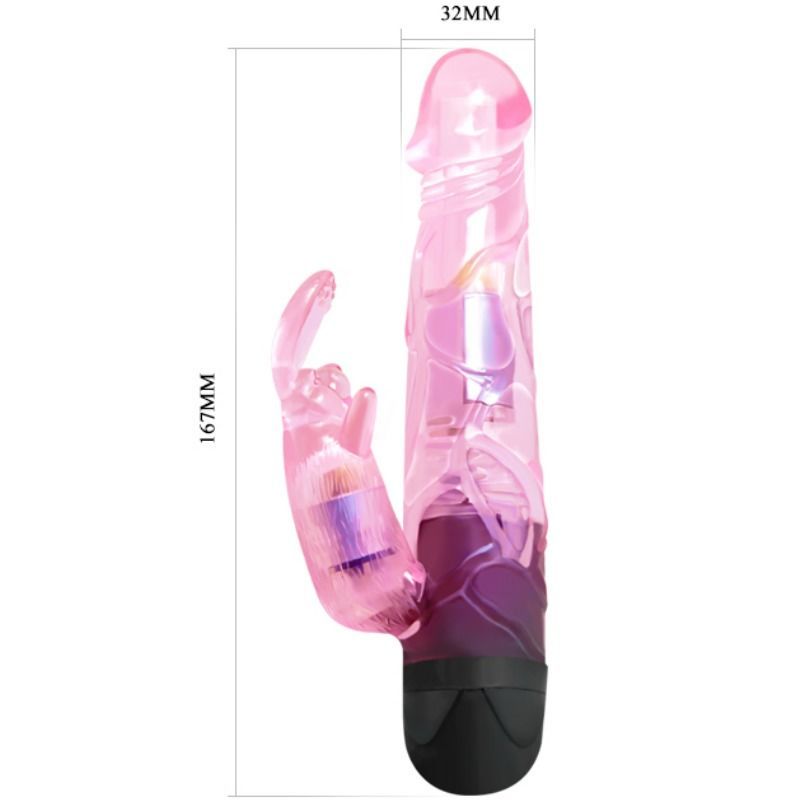 BAILE - GEEF JE LIEVEHEERSBEESTJE VIBRATOR MET ROZE KONIJN