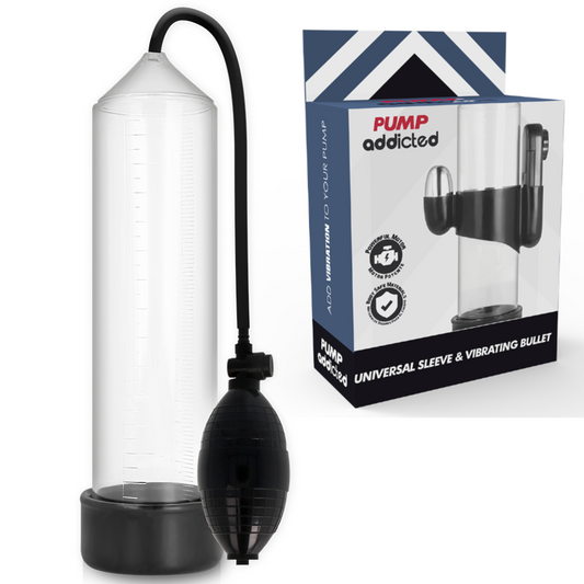 PUMP ADDICTED - RX3 TRANSPARANTE VIBRATOR