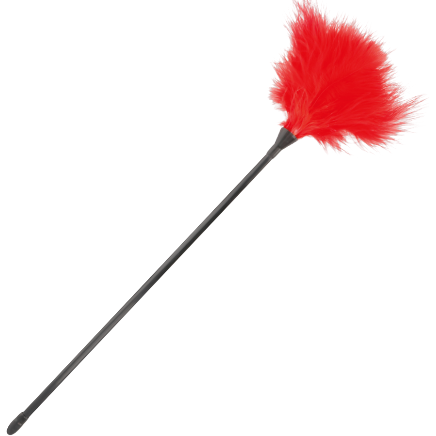 DUISTERNIS - RODE STIMULERENDE PEN 42CM