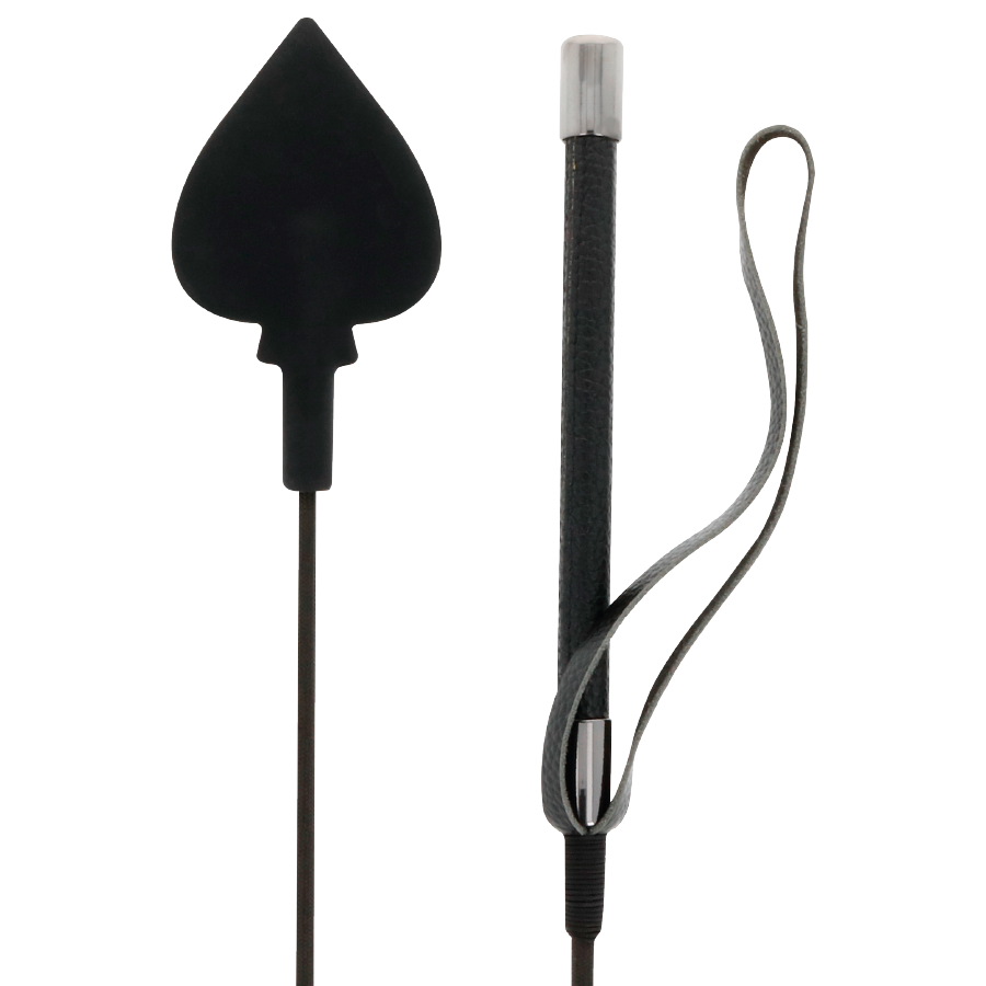 DARKNESS - ZWARTE SILICONEN ZWEEP 60CM