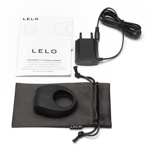 LELO - TOR II ZWARTE VIBRERENDE COCKRING