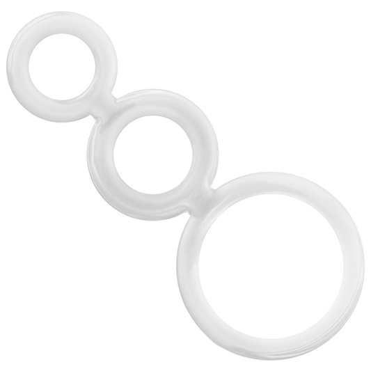 ADDICTED TOYS - RINGENSET VOOR PENIS TRANSPARANT