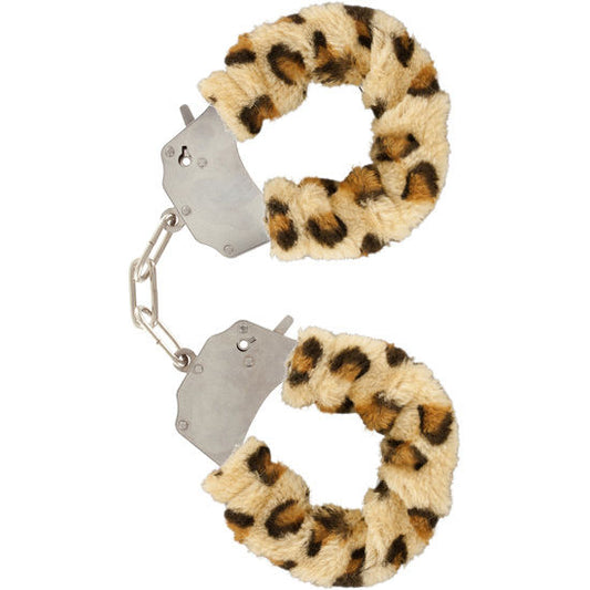 TOYJOY - FURRY FUN CUFFS BONDAGE LEOPAARD