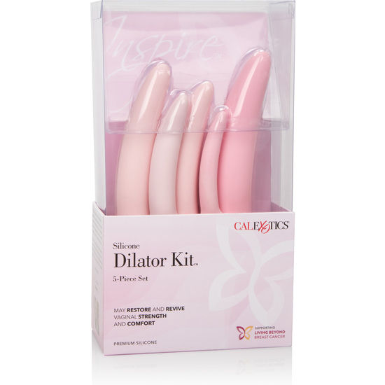 CALEXOTICS - INSPIRE SILICONE DILATOR 5 DELIGE SET