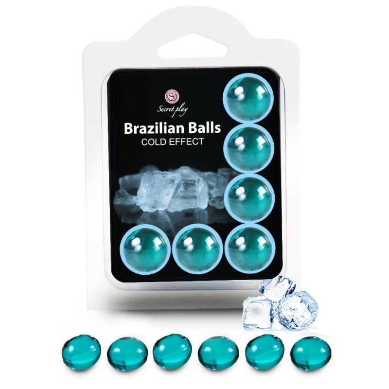 SECRETPLAY - SET 6 BRAZILIAANSE BALLEN KOUDE-EFFECT