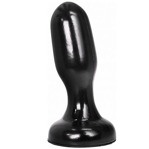 GEHEEL ZWART - ANAALPLUG 19,5 CM