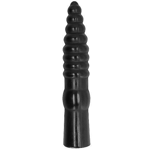 GEHEEL ZWART - ANAAL 33 CM