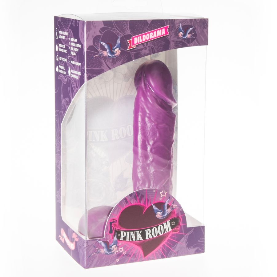 ROZE KAMER - AMADEO REALISTISCHE DILDO PAARS 15,5 CM