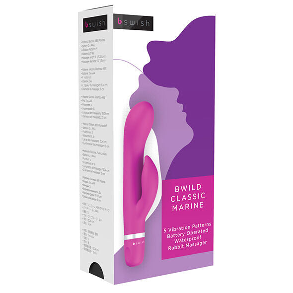 B SWISH - BWILD CLASSIC MARINE KONIJN VIBRATOR CERISE