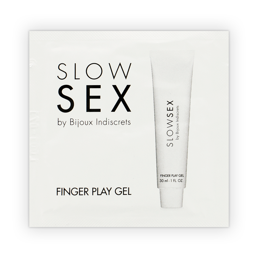 BIJOUX - SLOW SEX MASSAGEGEL MET VINGERSPEL ÉÉN DOSIS