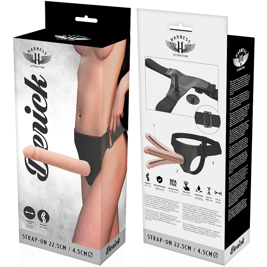 TUIGJE AANTREKKINGSKRACHT - DERICK ARTICULEERBAAR VLEES 22,5 CM -O- 4,5 CM