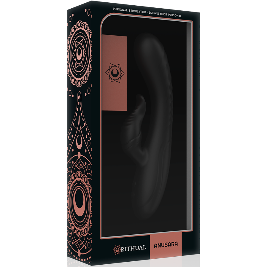 RITHUAL - ANUSARA DUBBELE OPLAADBARE MOTOR 2.0 ZWART