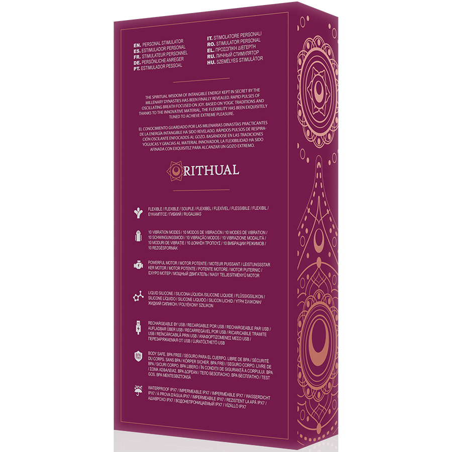 RITHUAL - KRIYA G-SPOT STIMULATOR OPLAADBAAR ORCHIDEE