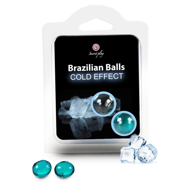 SECRETPLAY - BRAZILIAANSE BALLEN KOUDE EFFECT 2 STUKS