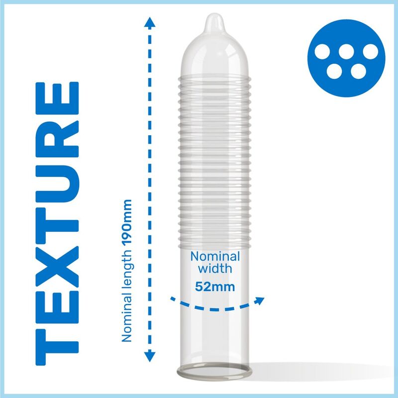 PASANTE - CONDOMS MET NOPJES MS PLACER 12 STUKS