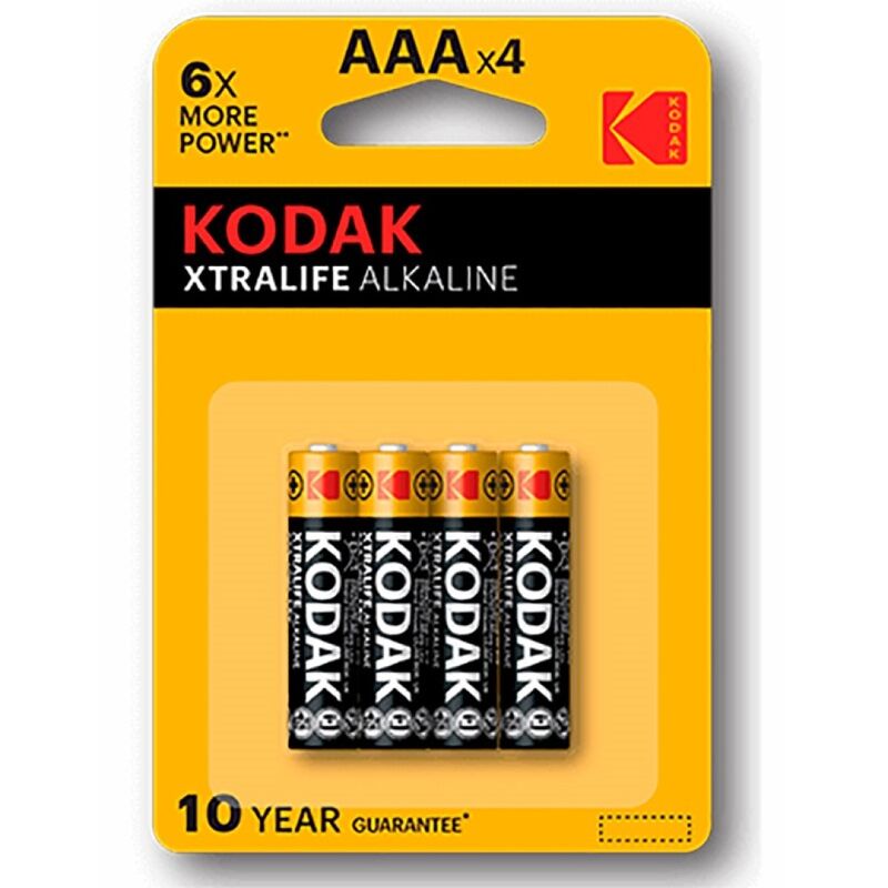 KODAK - XTRALIFE ALKALINE BATTERIJ AAA LR03 BLISTER * 4