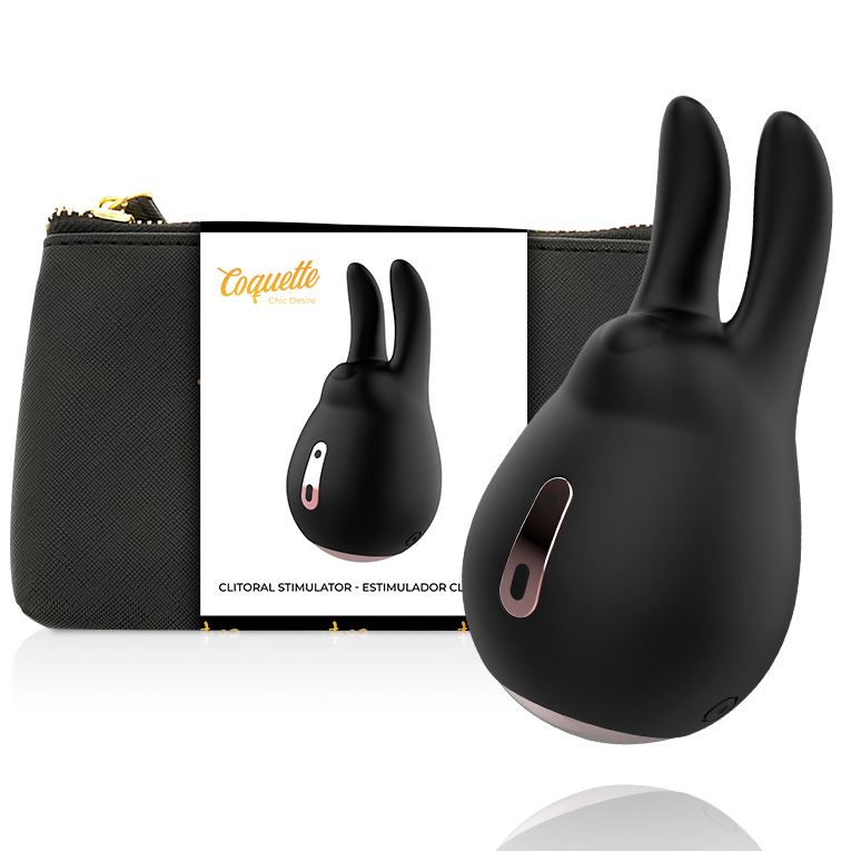 COQUETTE CHIC DESIRE - CLITORALE STIMULATOR ZWART / GOUD