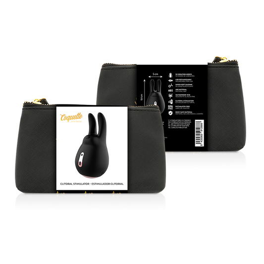 COQUETTE CHIC DESIRE - CLITORALE STIMULATOR ZWART / GOUD