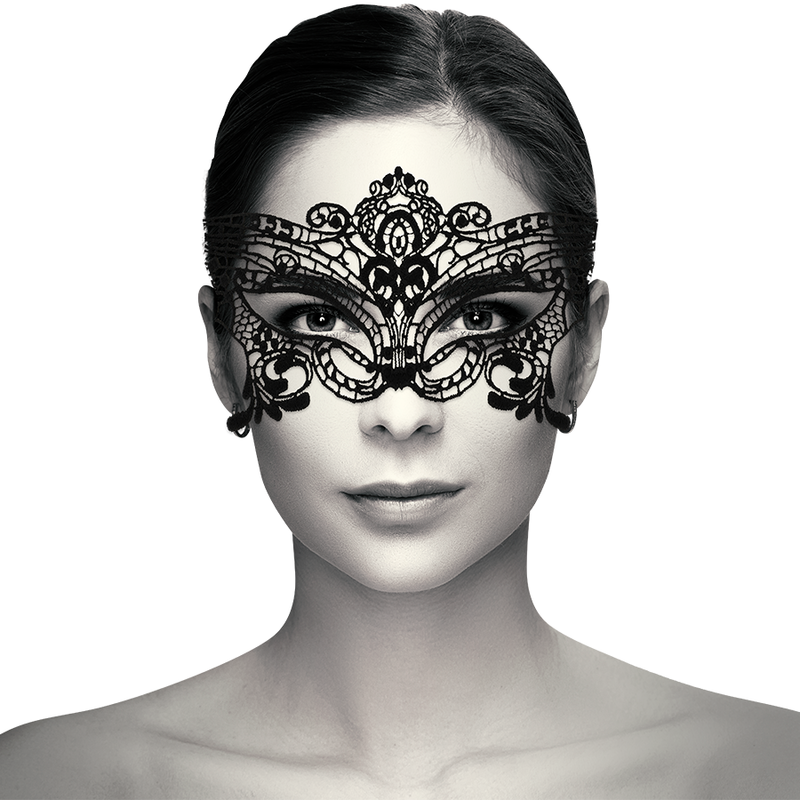 COQUETTE CHIC DESIRE - KANTEN MASKER ZWART