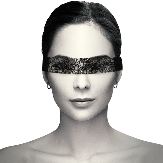 COQUETTE CHIC DESIRE - KANTEN MASKER ZWART