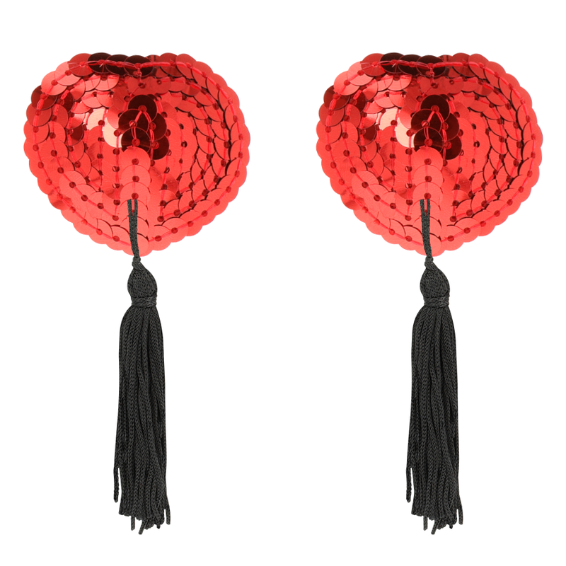 COQUETTE CHIC DESIRE - NIPPLE COVERS ROOD