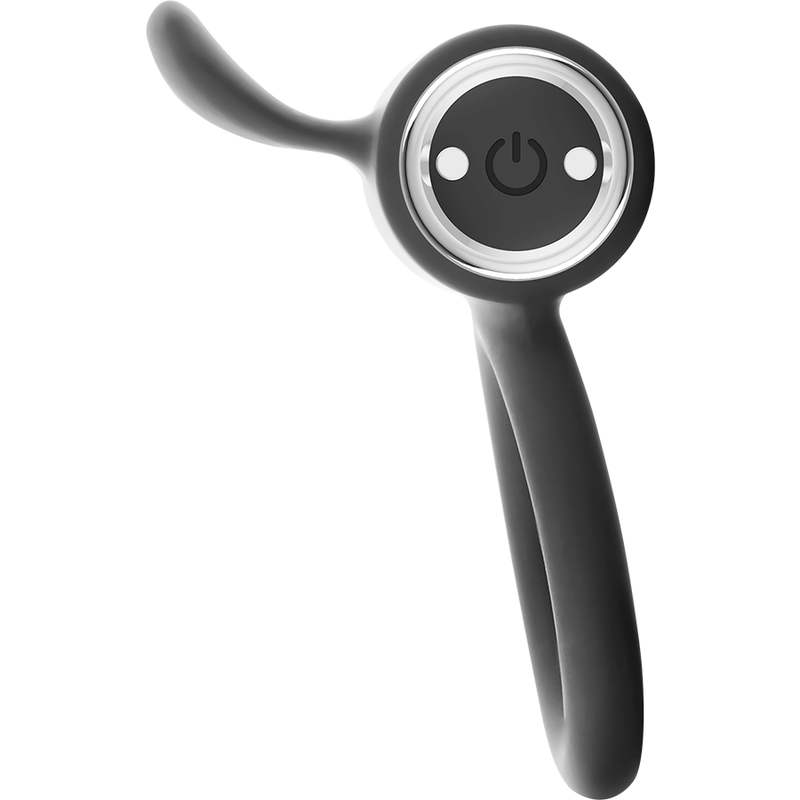 BLACK&SILVER - CAMERON OPLAADBARE RING ZILVER