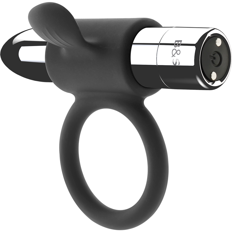 BLACK&SILVER - CAMERON OPLAADBARE RING ZILVER