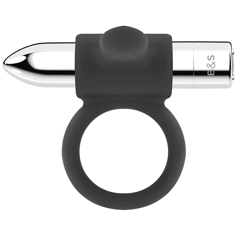 BLACK&SILVER - CAMERON OPLAADBARE RING ZILVER