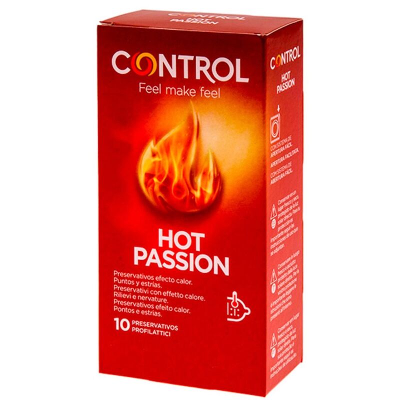 CONTROL - HOT PASSION VERWARMEND EFFECT 10 STUKS