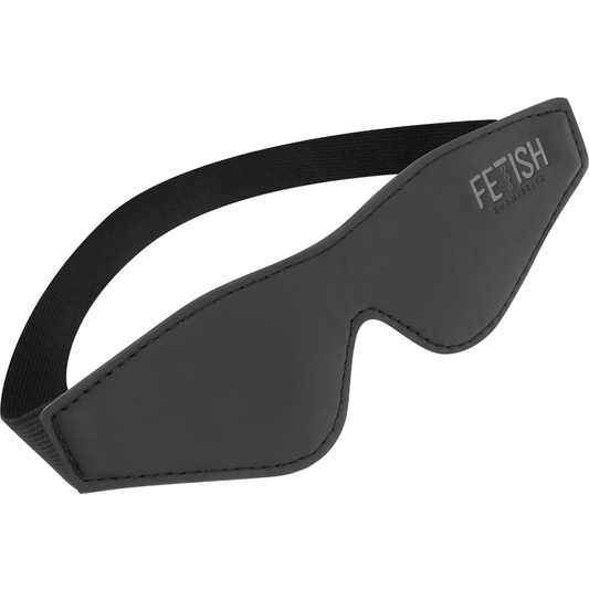 FETISH SUBMISSIVE - VEGAAN LEREN MASKER MET NEOPREEN VOERING