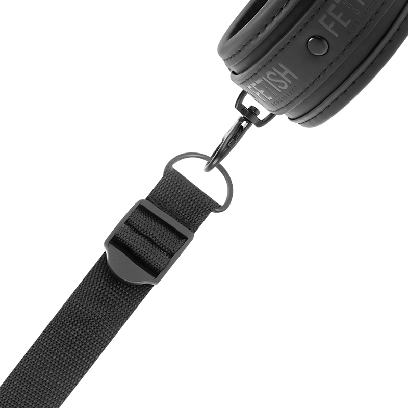 FETISH ONDERDANIG - SET HANDBOEIEN EN BANDEN MET NEOPREEN VOERING