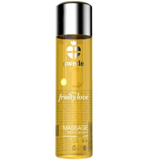 SWEDE - FRUITY LOVE VERWARMEND EFFECT MASSAGEOLIE TROPISCH FRUITIG MET HONING 60 ML