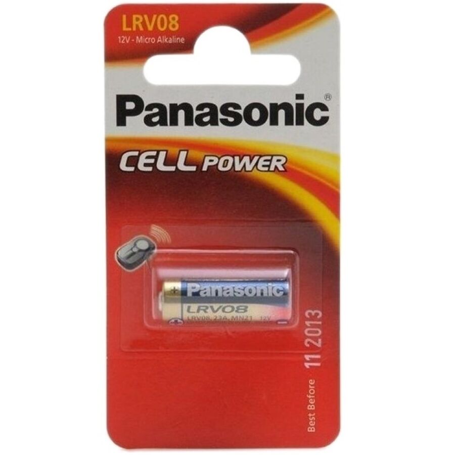 PANASONIC - BATTERIJ LRV08 LR23A 12V 1STUKS