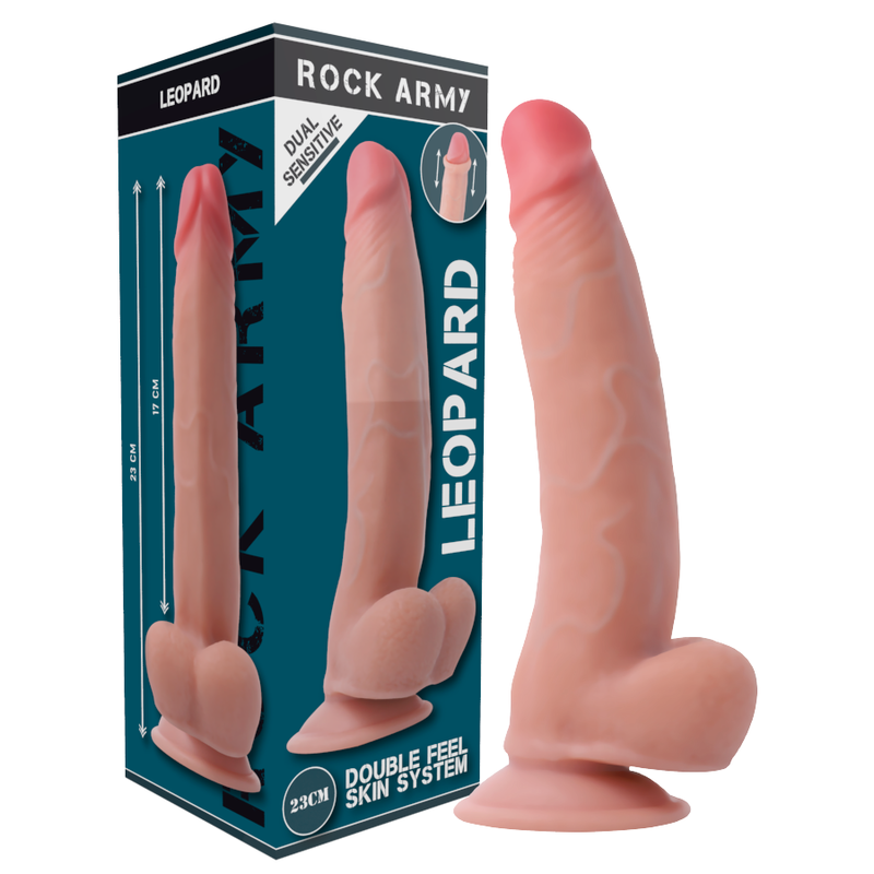 ROCKARMY - TUIGJE + DUAL DENSITY LEOPARD 23 CM -O- 4,77 CM