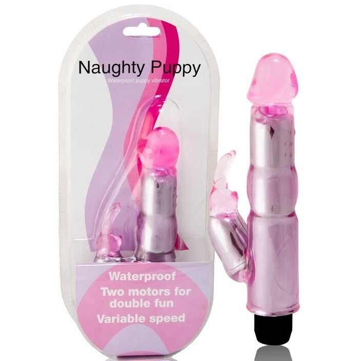 BAILE - VIBRATOR MET VERSTELBARE ROZE STIMULATOR