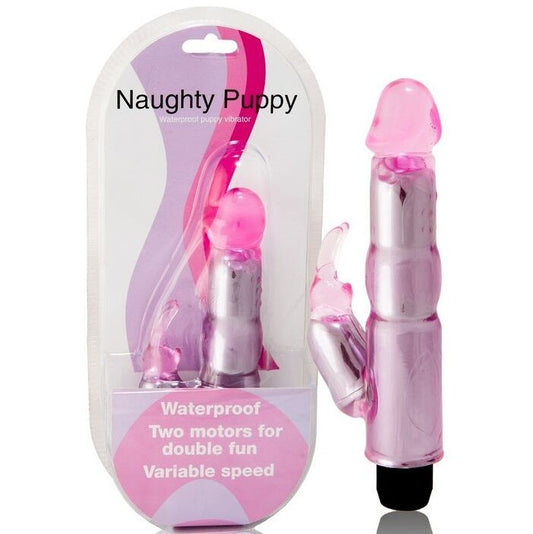 BAILE - VIBRATOR MET VERSTELBARE ROZE STIMULATOR