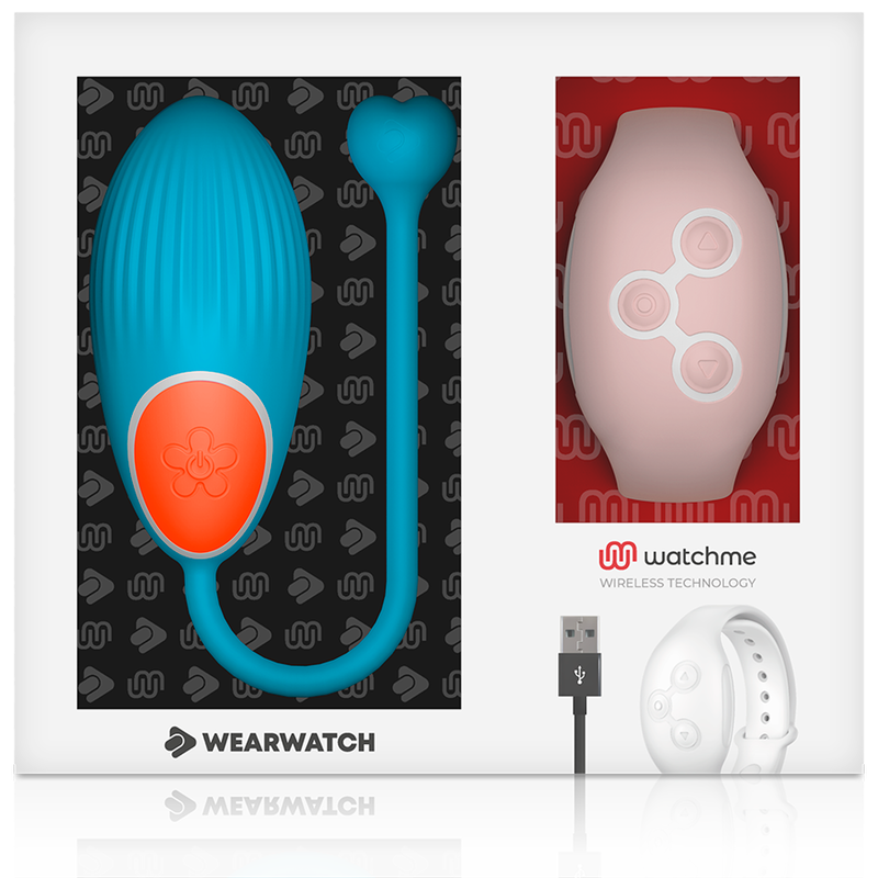 WEARWATCH - WATCHME TECHNOLOGY AFSTANDSBEDIENING EI BLAUW / ROZE