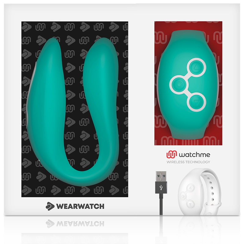 WEARWATCH - DUAL TECHNOLOGY WATCHME LICHTGROENE VIBRATOR