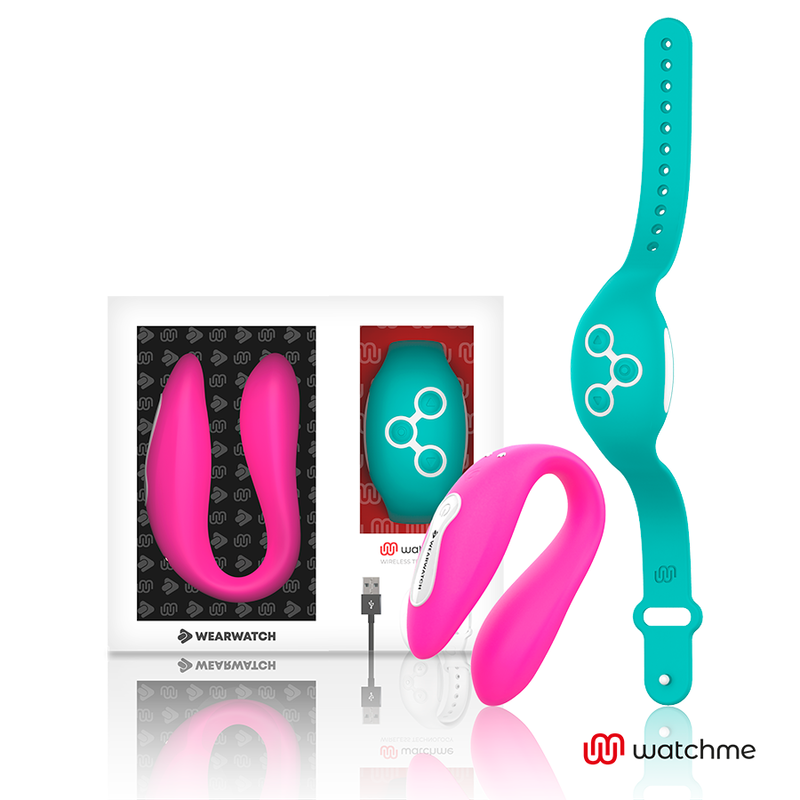WEARWATCH - DUAL TECHNOLOGY WATCHME VIBRATOR FUCHSIA / ZEEWATER